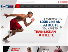 Tablet Screenshot of inner-athlete.com